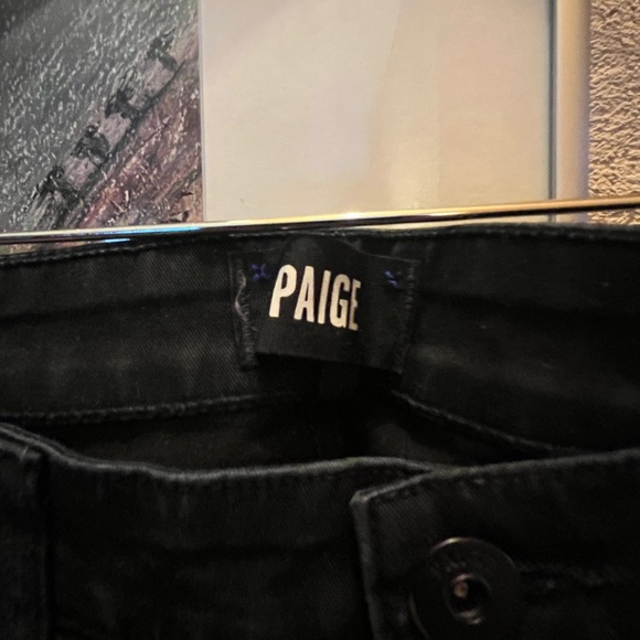 Paige Men’s Black Jeans - Picture 3 of 4